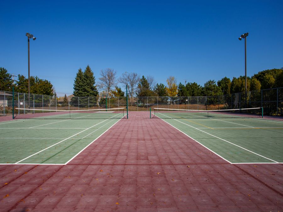 Tennis Courts w/ SportCourt Surface